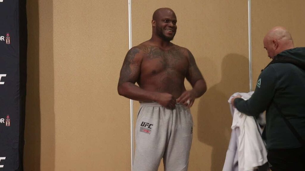 Derrick Lewis weighs-in on his birthday: “I’m not 47, Ariel Helwani”