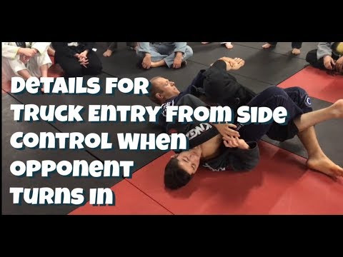 Details for Truck Entry from Side Control When Opponent Turns In | Jiu Jitsu Brotherhood