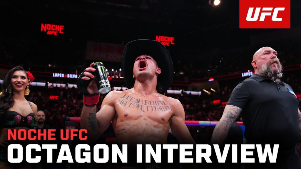 Diego Lopes Octagon Interview | Noche UFC