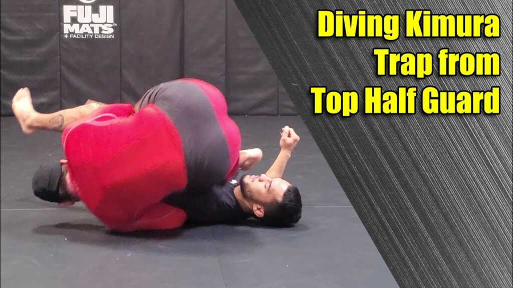 Diving Kimura Trap From Top Half Guard