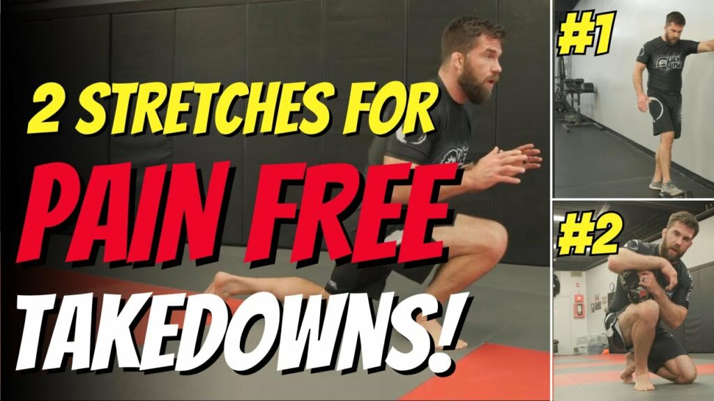 Do Takedowns in BJJ Hurt Your Knees? Try These 2 Stretches.
