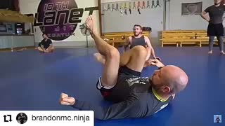 Do you find it difficult to finish the triangle? Try the re-bite! #Repost @brando...