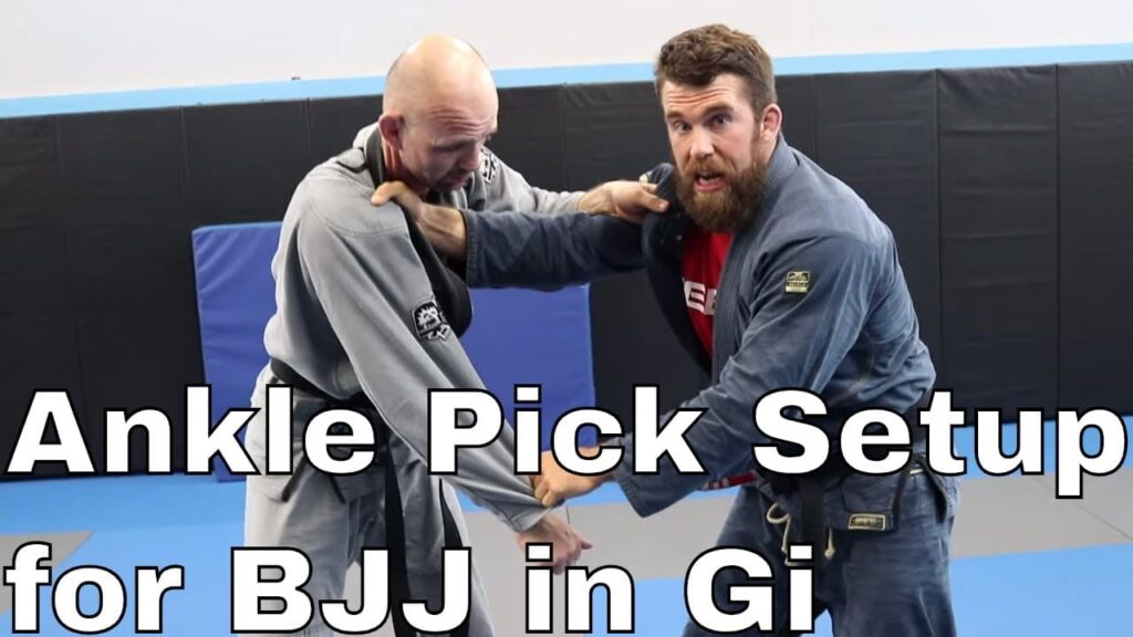 Dominate Grips & Get the Takedown in BJJ with Ankle Pick
