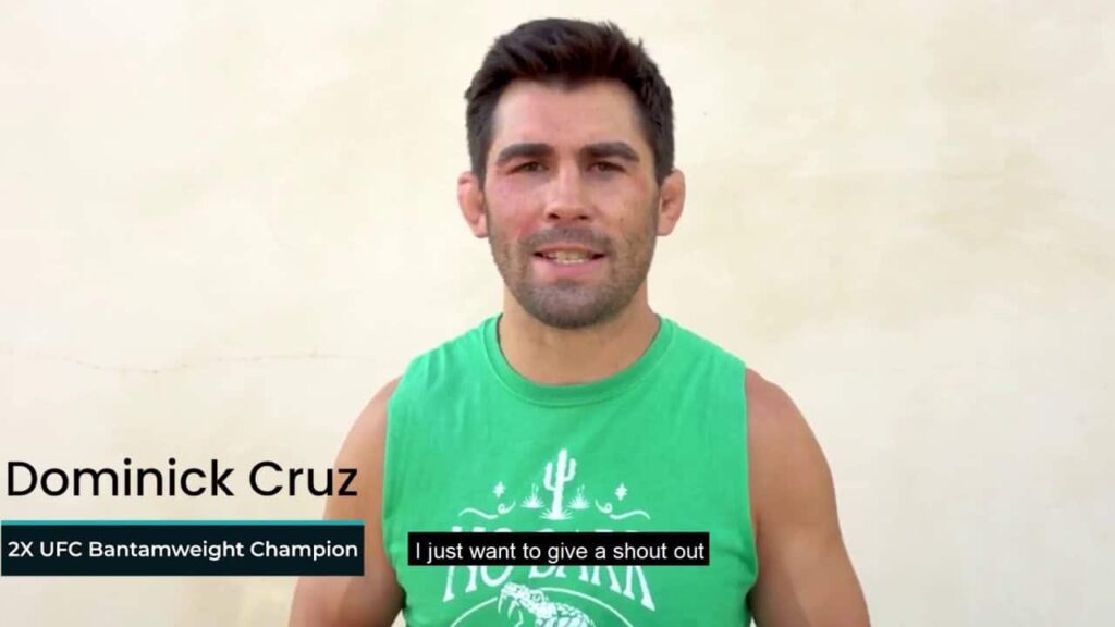 Dominick Cruz Giving a Testimony about Andre Galvão and Atos