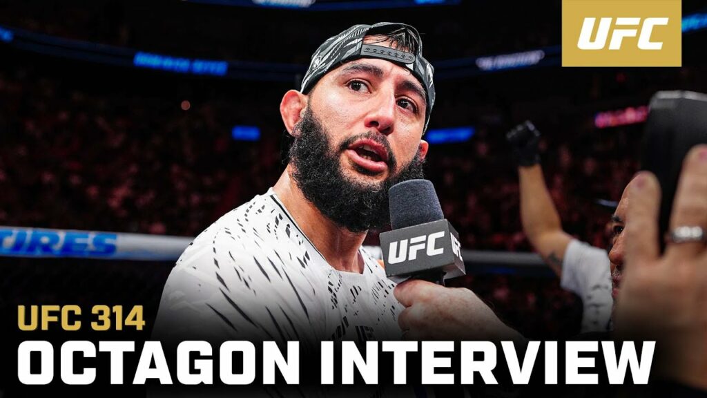 Dominick Reyes Octagon Interview | UFC 314