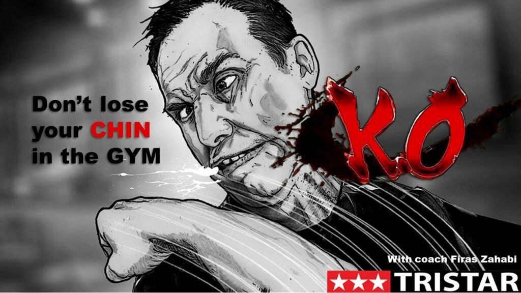 Don't lose your chin in the gym! Why do  fighters who have a black belt in bjj not use it in a fight