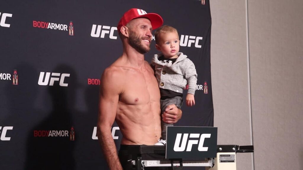 Donald Cerrone (and Danger Cerrone) weigh in for UFC Vancouver