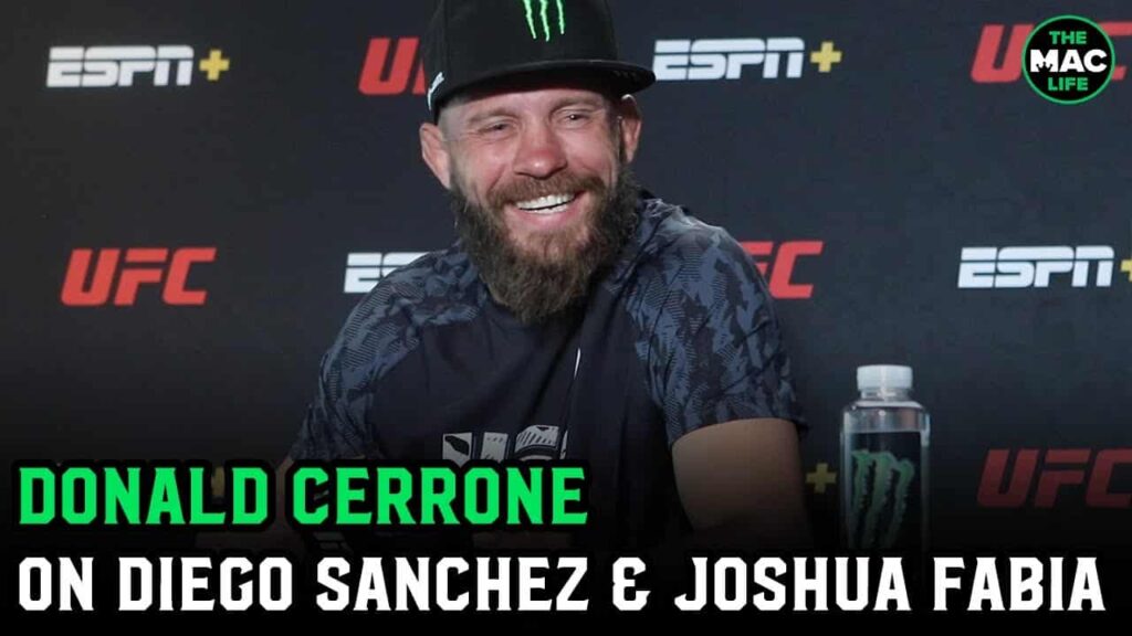 Donald Cerrone shares Joshua Fabia bar fight story: "The death punch did not work"