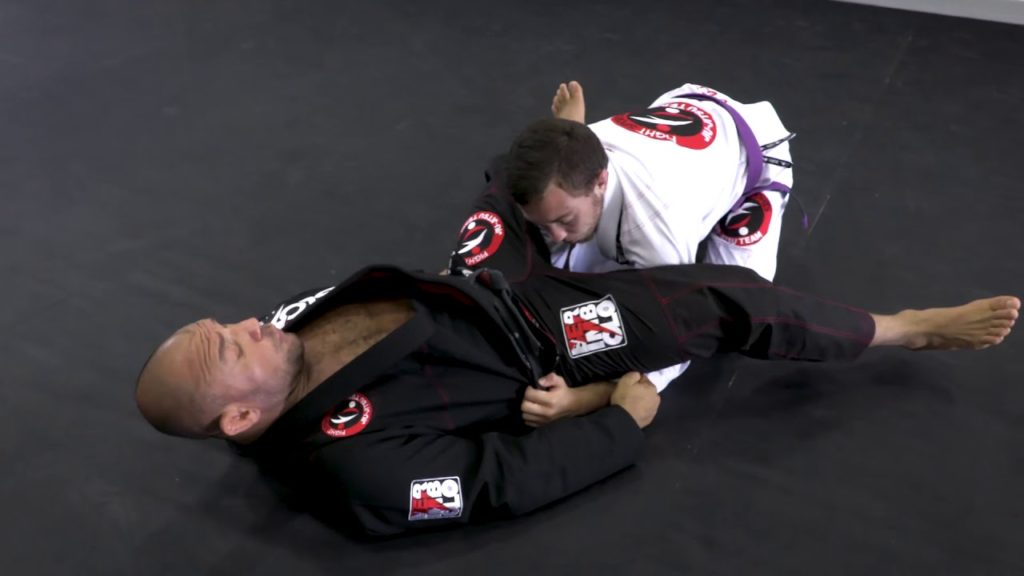 Double under defense to sweep by Roberto “Cyborg” Abreu