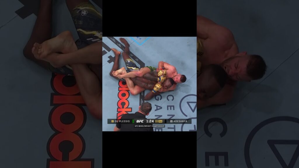 Dricus Du Plessis SUBMITS Israel Adesanya 🚨 #ufc319