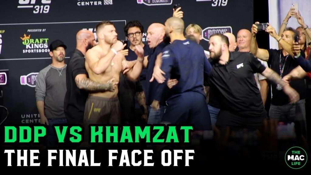 Dricus Du Plessis vs. Khamzat Chimaev CHAOTIC FINAL FACE OFF
