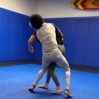 Drilling some Suplex with @angieoverkill