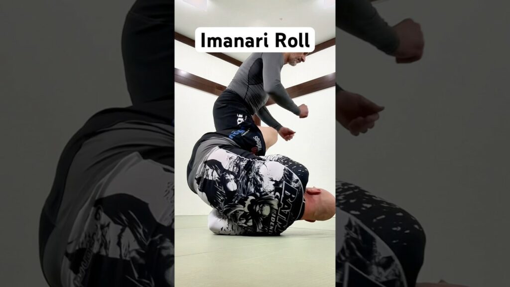 Drilling the fundamental movement of the Imanari Roll, a spectacular & high percentage leglock entry