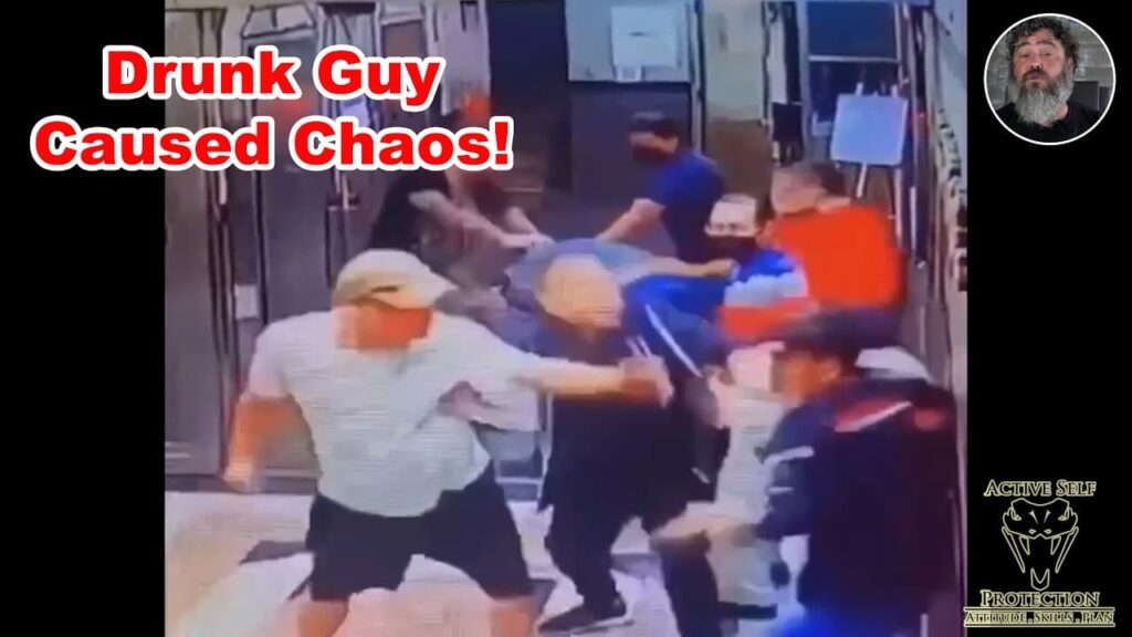 Drunk Man Picks A Fight With The Wrong Gentleman And Gets A Potluck Of Pain