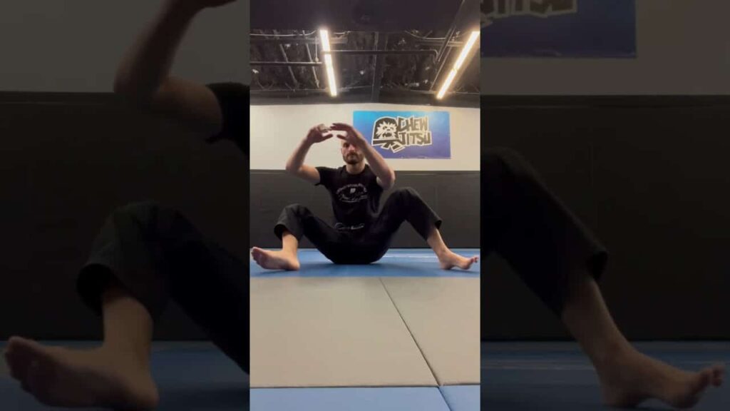 Dynamic BJJ Hip Warm-Up With Hip Switch #shorts