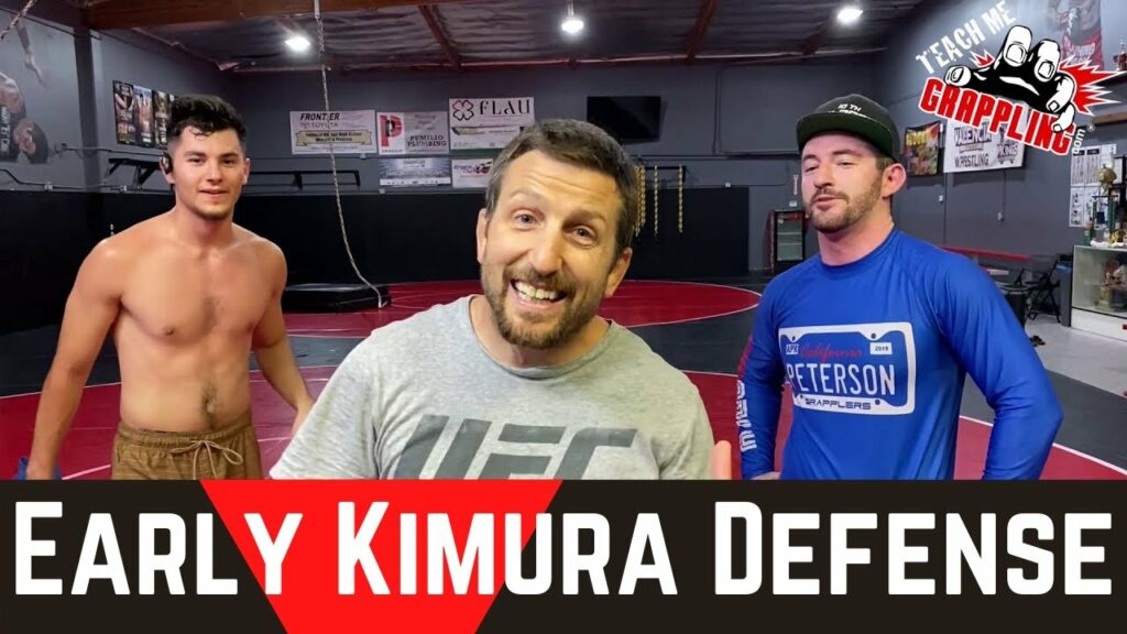 EARLY Defense for the KIMURA from Half Guard!