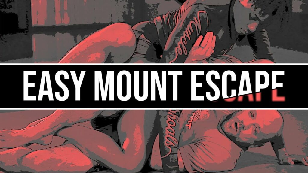 EASY MOUNT ESCAPE in BJJ (Alcatraz Escape)