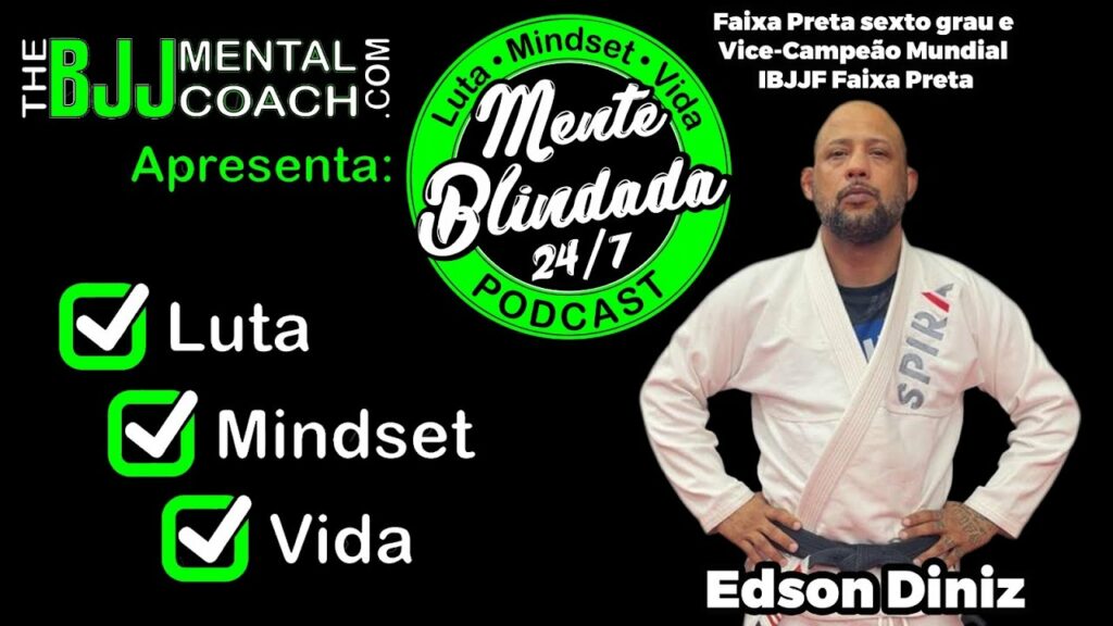 EP 85 Edson Diniz | Faixa preta sexto grau e vice-campeão Mundial faixa preta adulto
