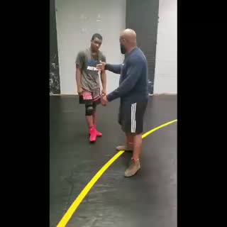 Easy 2 on 1 to ankle pick. Dominate everyone with 2 on 1 Russian Tie-> 
 Repos...