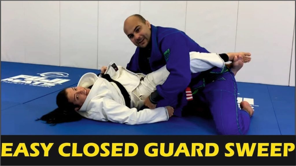 Easy BJJ Closed Guard Sweep by Deborah Gracie