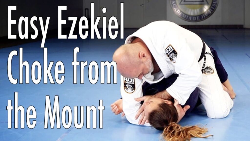 Easy Ezekiel Choke From Mount Position
