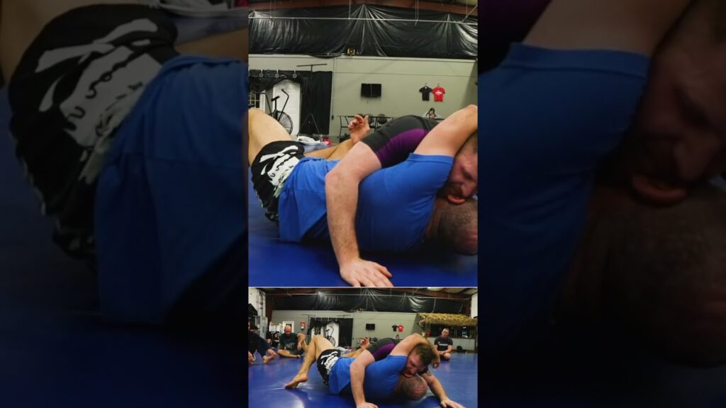 Easy Side Control Escape to Darce Choke - The Ghost