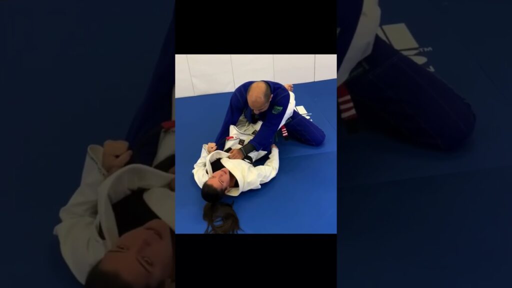 Easy Sweep from Closed Guard by Deborah Gracie