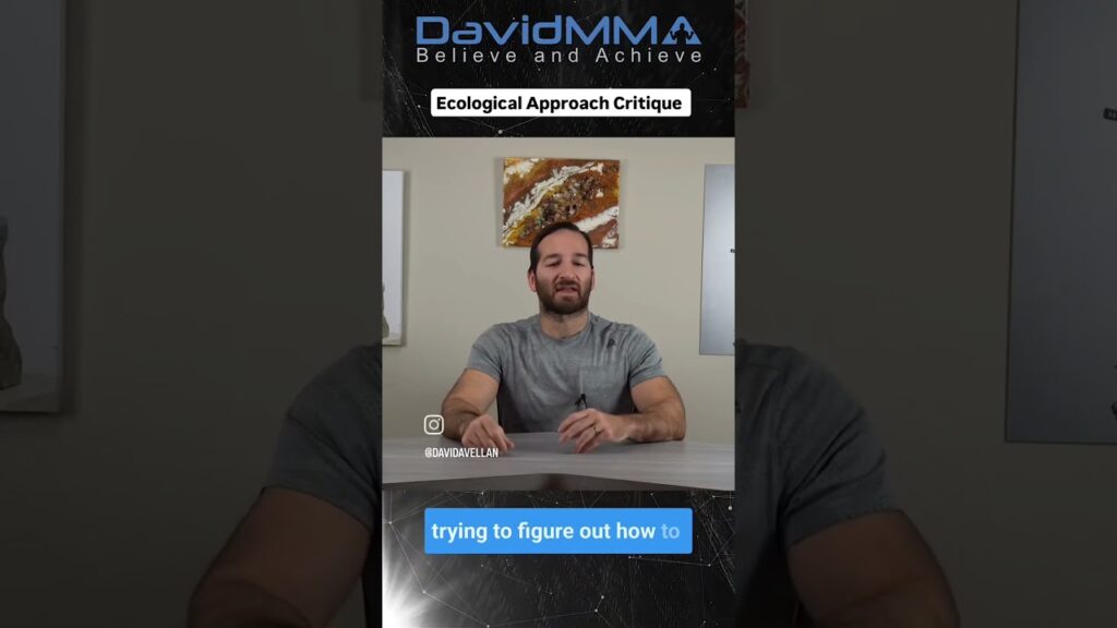 Ecological Approach Critique