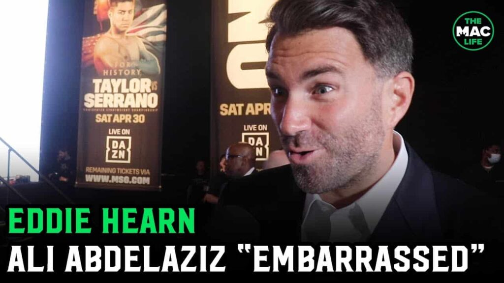 Eddie Hearn: Ali Abdelaziz "embarrassed himself" over Usman vs. Canelo; Reveals DM's from Dana White