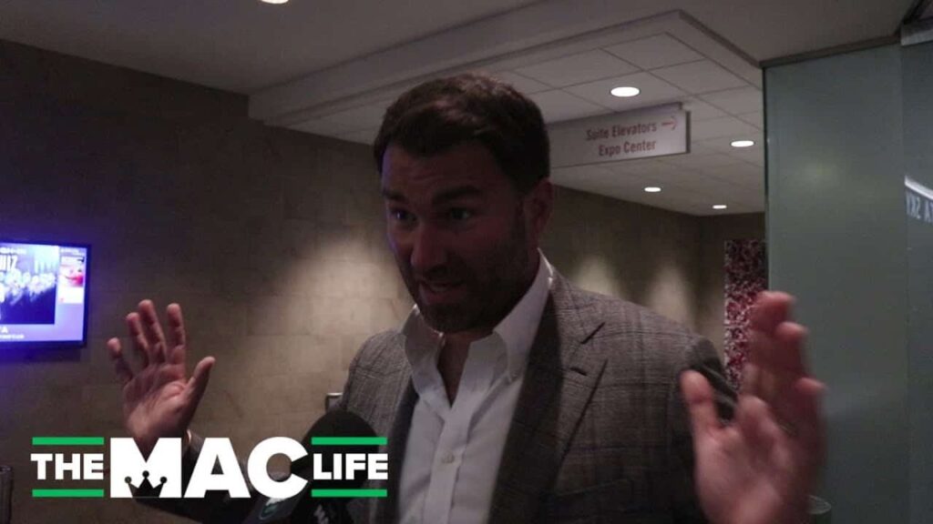 Eddie Hearn talks MMA vs. Boxing promotion: “UFC? We’re just basically copying everything they do”