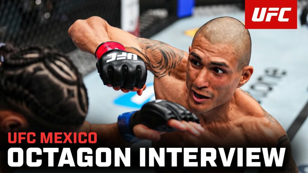 Édgar Cháirez Octagon Interview | UFC Mexico
