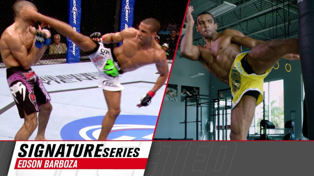 Edson Barboza Breaks Down His Signature Striking Ability