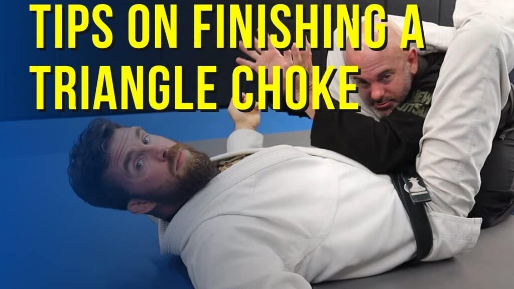 Effective Details to Tighten Up Your Triangle Choke in BJJ