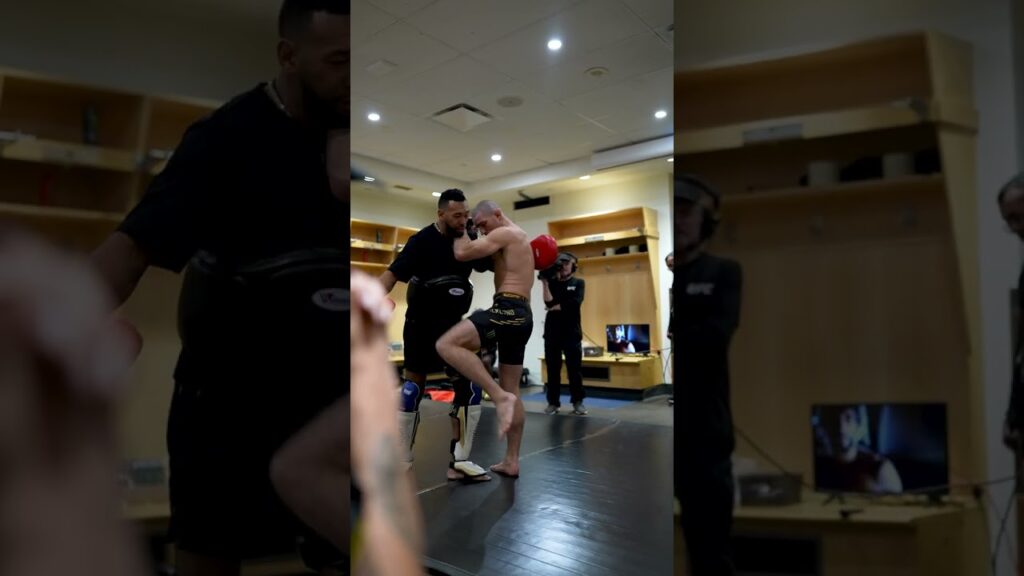 Enemies turned teammates? Poatan is in Strickland's corner #UFC297