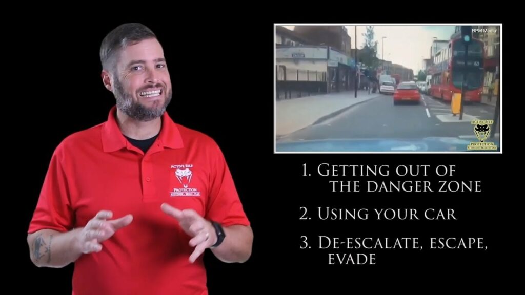 English Driver Uses His Vehicle To Defend | Active Self Protection
