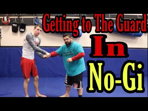 Entering Guard Positions From Standing For No-Gi Grappling