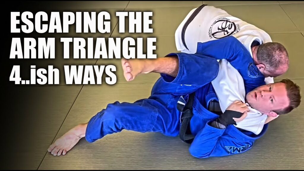 Escaping the Arm Triangle 4-ish Ways | Jiu-Jitsu Escapes