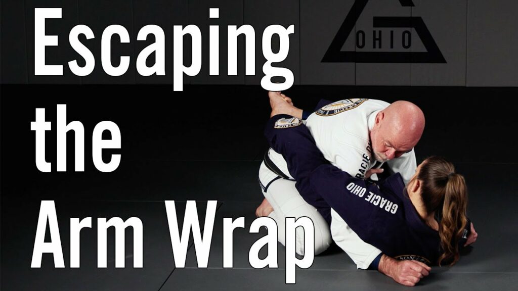 Escaping the Arm Wrap From the Guard