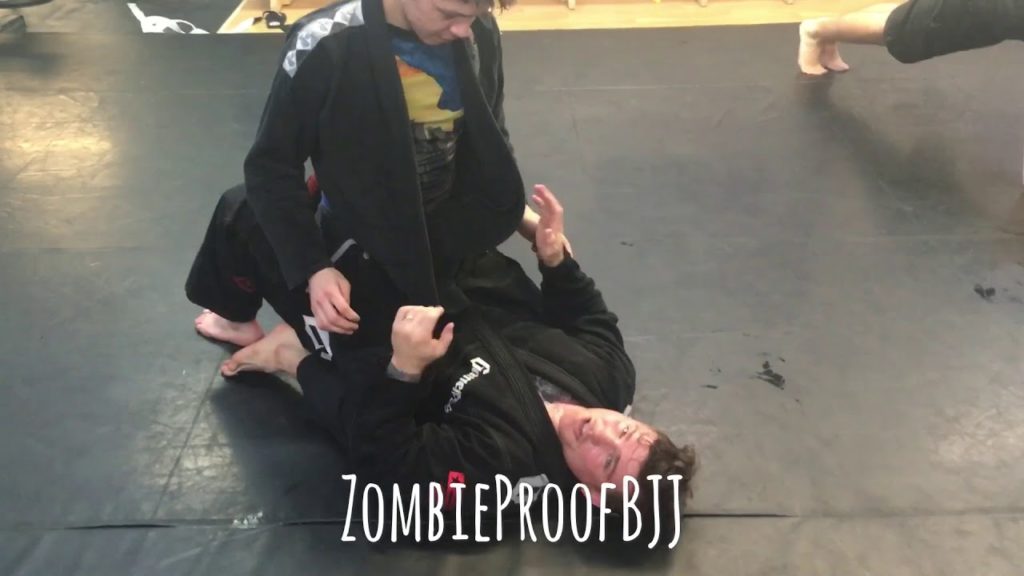 Ever See A Submission From Bottom Mount? Check Out This Paper Cutter - ZombieProofBJJ (Gi)