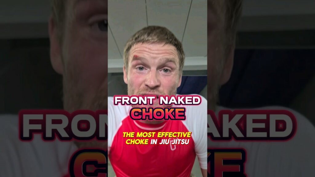 Ever seen the FRONT naked choke?!Watch this and try it out!#bjj #grapple #grappling #submission