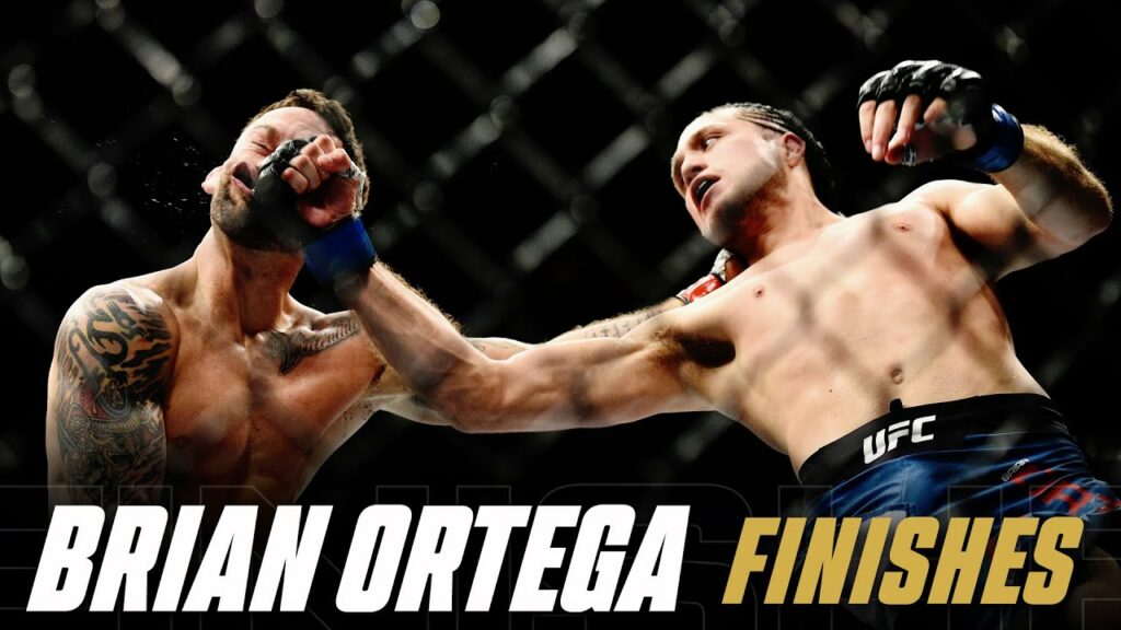 Every Finish From Brian Ortega's UFC Career