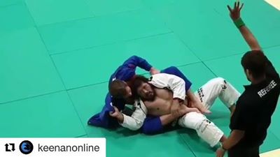 Excellent back control by Keenan Cornelius Like a Boss!