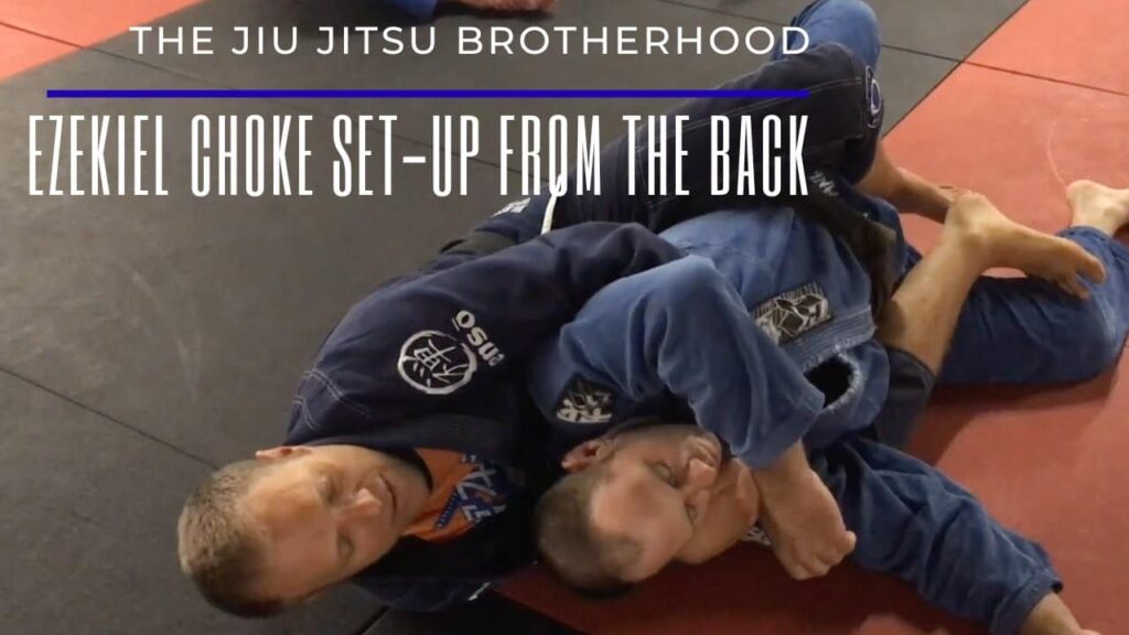 Ezekiel Choke From the Back (Part 1 - Set-Up) | Jiu Jitsu Brotherhood