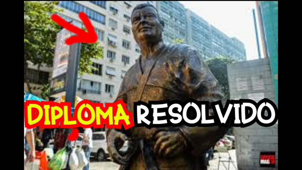 FAIXA PRETA DO CARLSON COM DIPLOMA RESOLVIDO