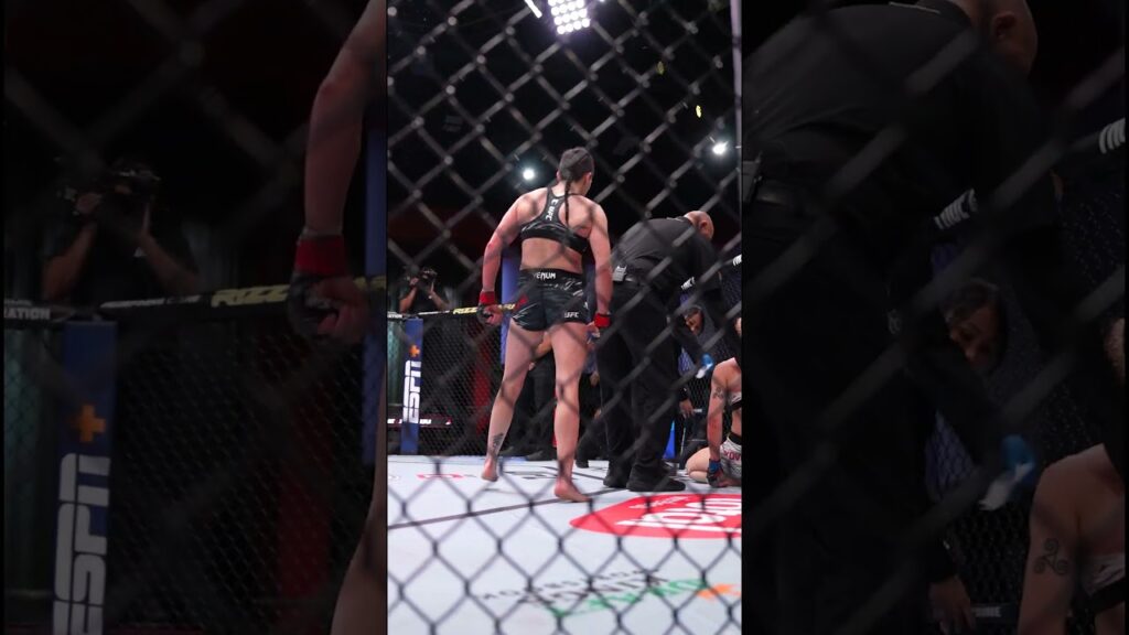 FIRST FINISH OF 2025 π€ #UFCVegas101