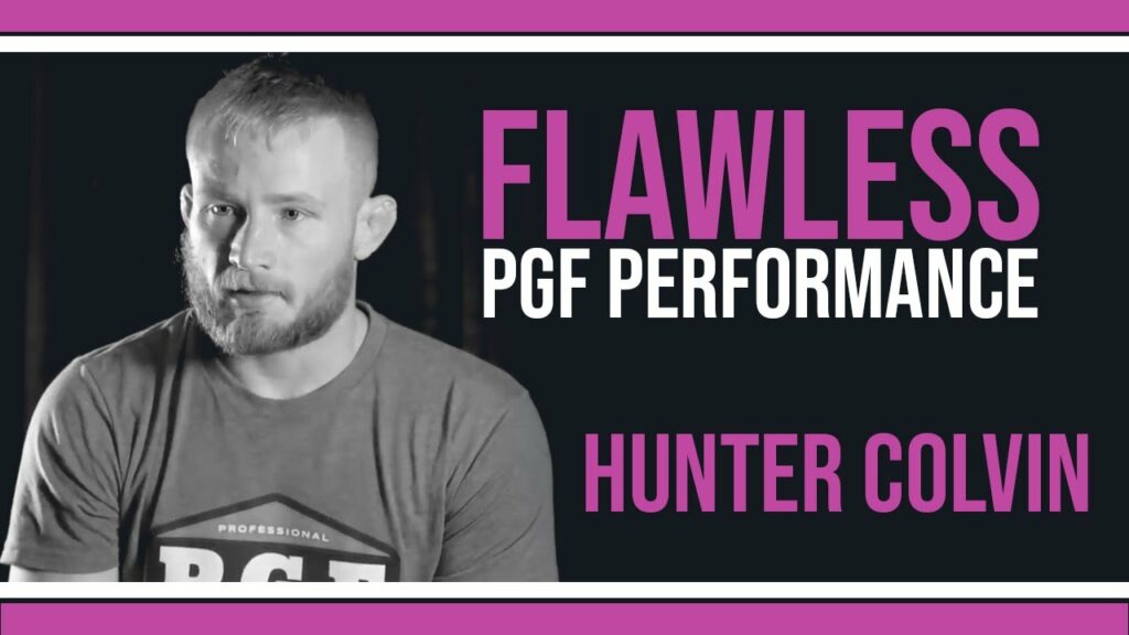 FLAWLESS BJJ PERFORMANCE of HUNTER COLVIN (PGF Finale)