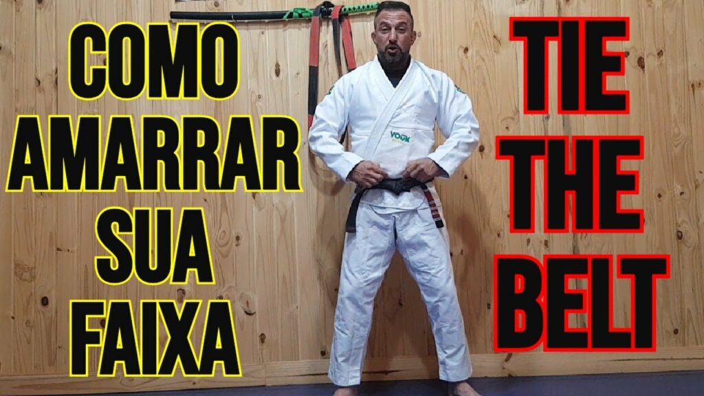 FORMAS SIMPLES DE AMARRAR SUA FAIXA - TIE THE BELT BJJ - JUDO