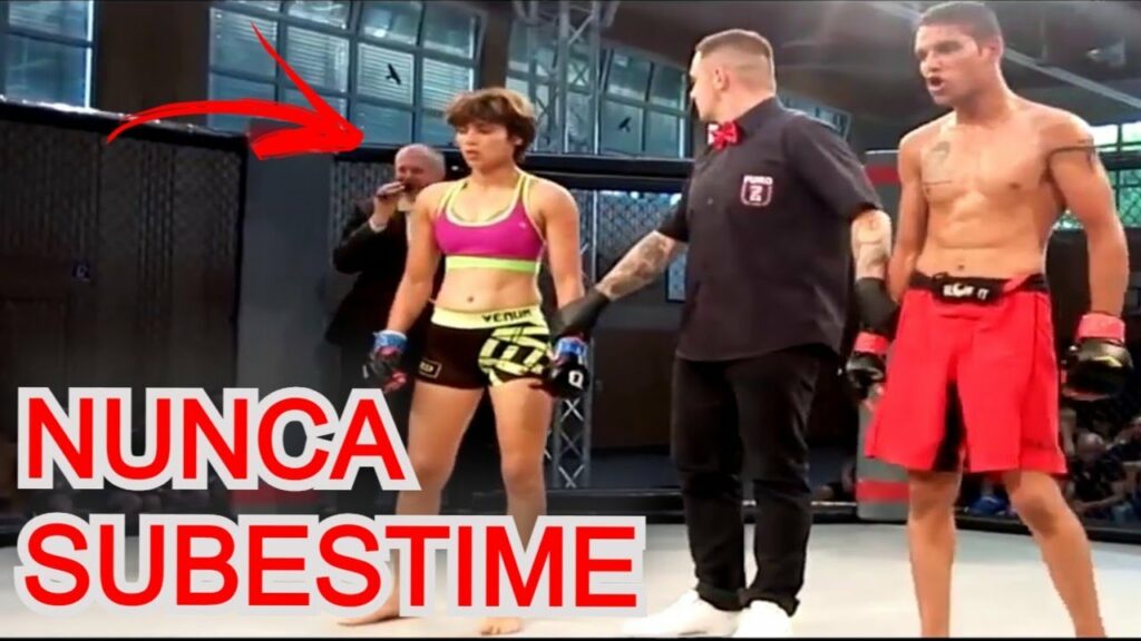 FUZILEIRO NAVAL SAI NA MÃO COM CAMPEÃ DE MMA - UFC