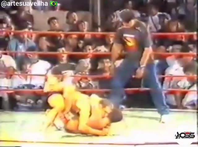 Fabio Gurgel vs Denilson Maia - Desafio Jiu Jitsu / Luta Livre em 1991