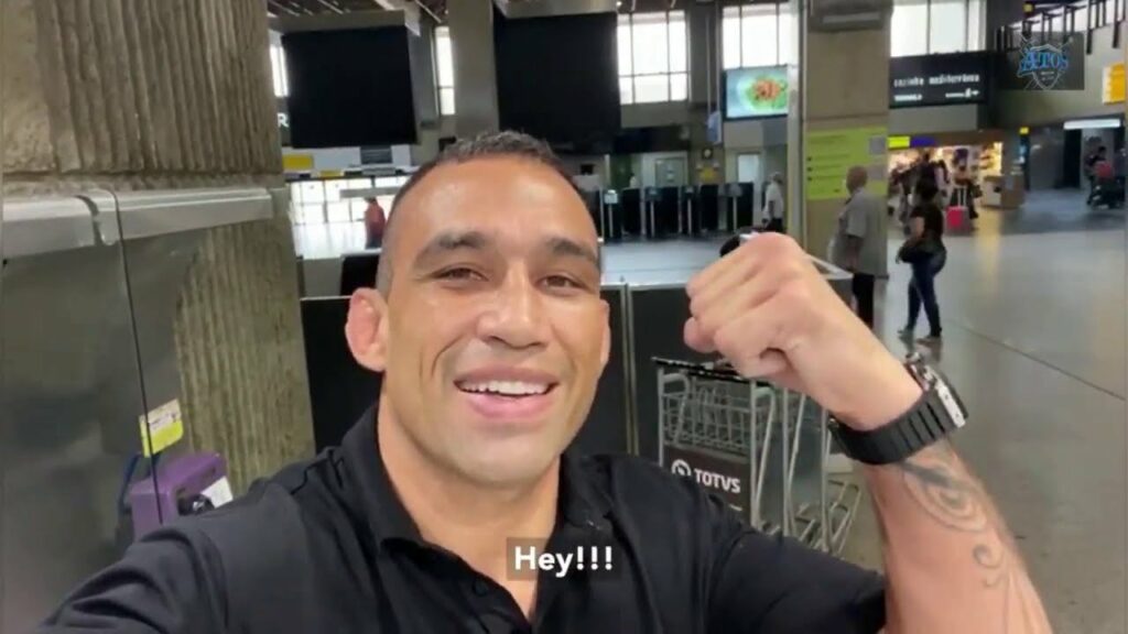 Fabricio Werdum, former UFC champion, giving testimony about Andre Galvao and Atos